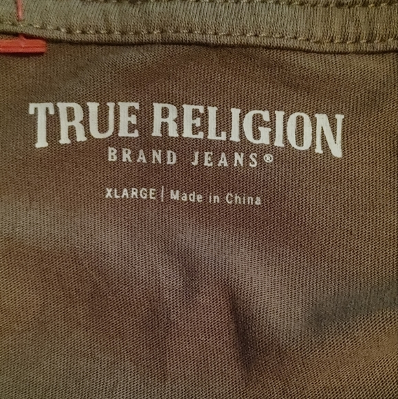 True Religion long sleeve iconic t-shirt SZ.XL - Picture 6 of 8